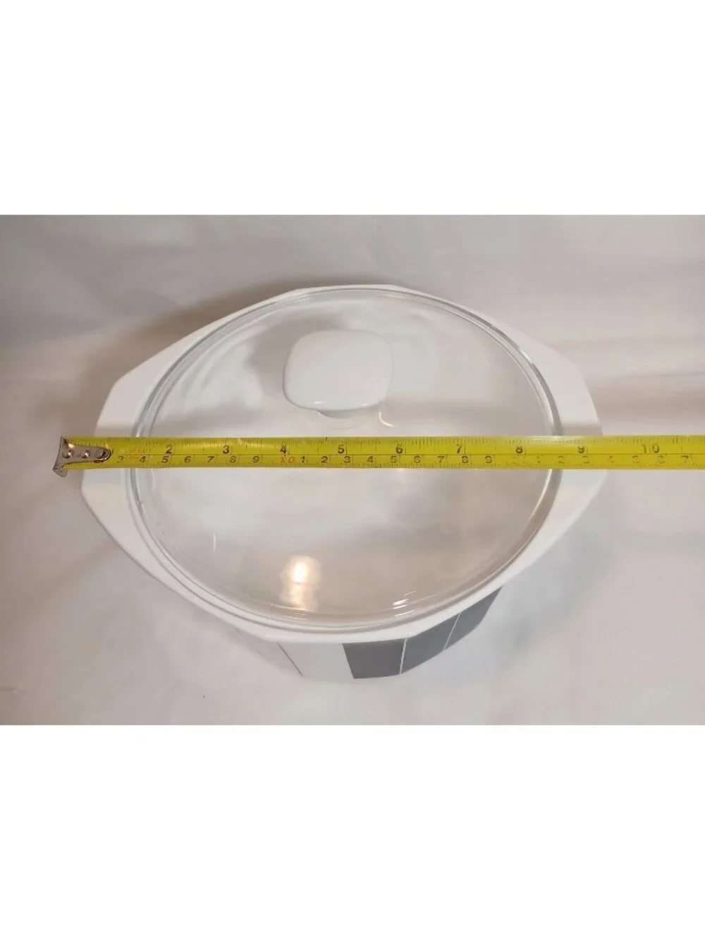 Vtg Daniel Hechter AAH02 Counterpoint Black Bakeware Casserole Dish with Lid MCM